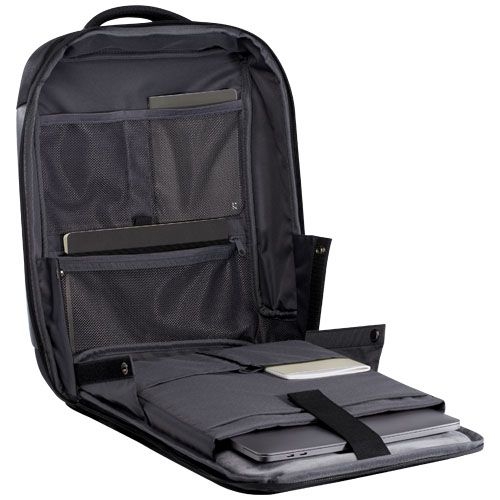 PF130055-1Expedition Pro 15_6_ kompakter Laptop-Rucksack GRS Recyclingmaterial 12 L_ schwarz