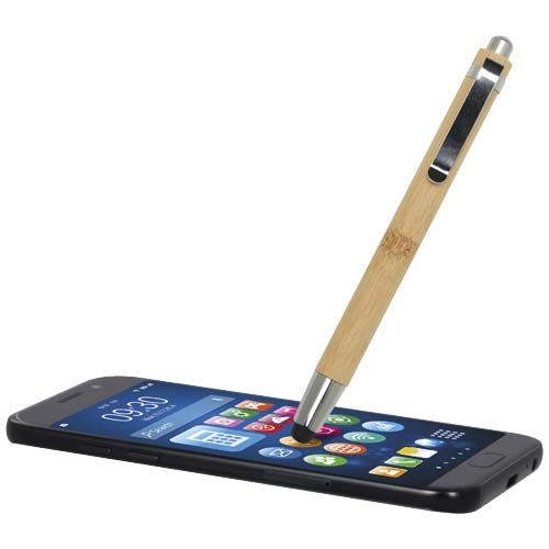 PF106255-1Elm Kugelschreiber aus Bambus _schwarze Mine_ natur