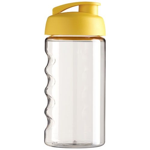 PF210050-11H2O Active® Bop 500 ml Sportflasche mit Klappdeckel_ transparent_gelb