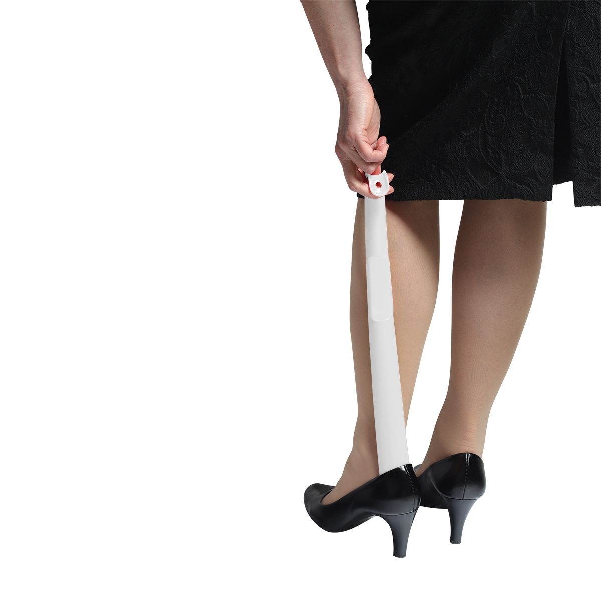 HE7271-0Schuhloeffel_ extra lang_ weiss