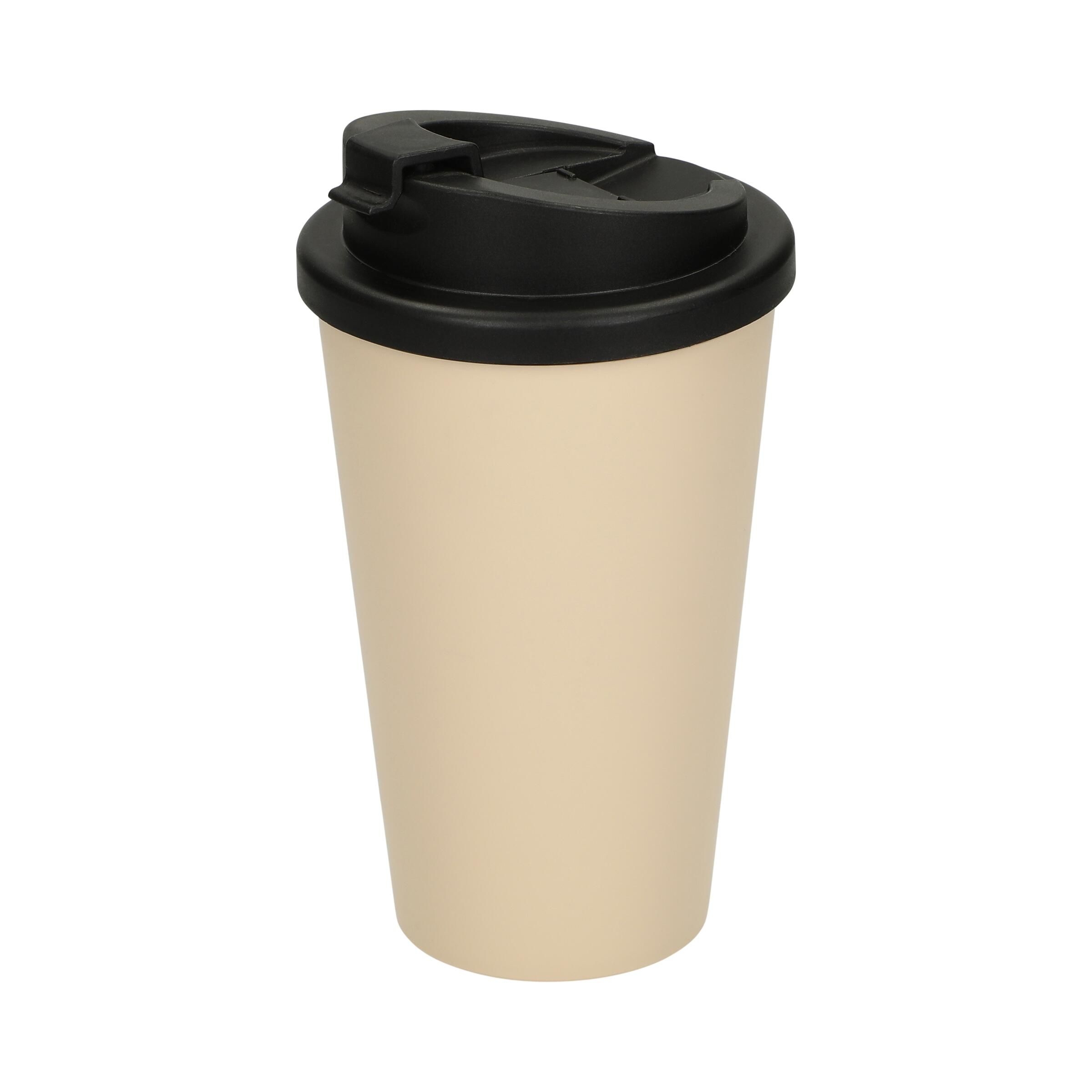 EL11173-3Bio-Kaffeebecher _Premium Deluxe_ aprikose