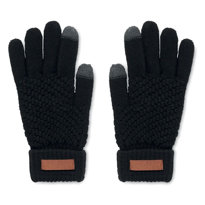 MO6667-03Takai Touchscreen Handschuhe RPET_ schwarz