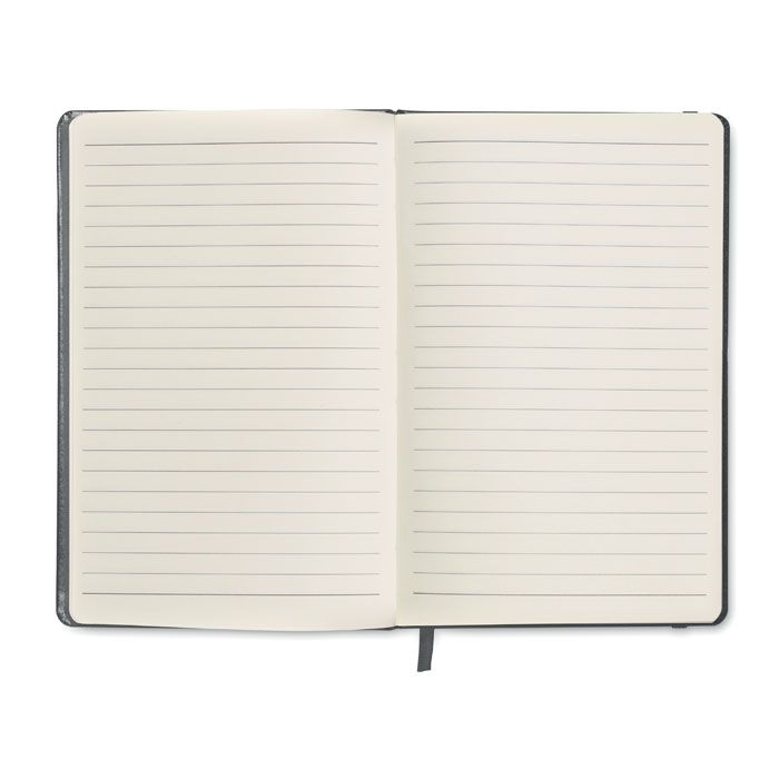 MO1804-15Arconot Lined DIN A5 Notizbuch_ liniert_ steingrau