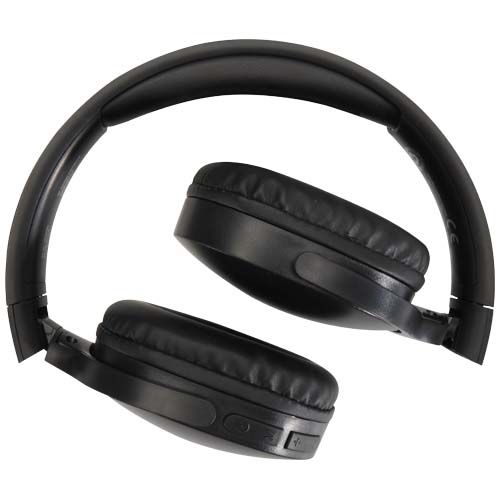 PF124483-1Ancha Over-Ear Wireless Bluetooth® Headset aus recyceltem Kunststoff_ schwarz