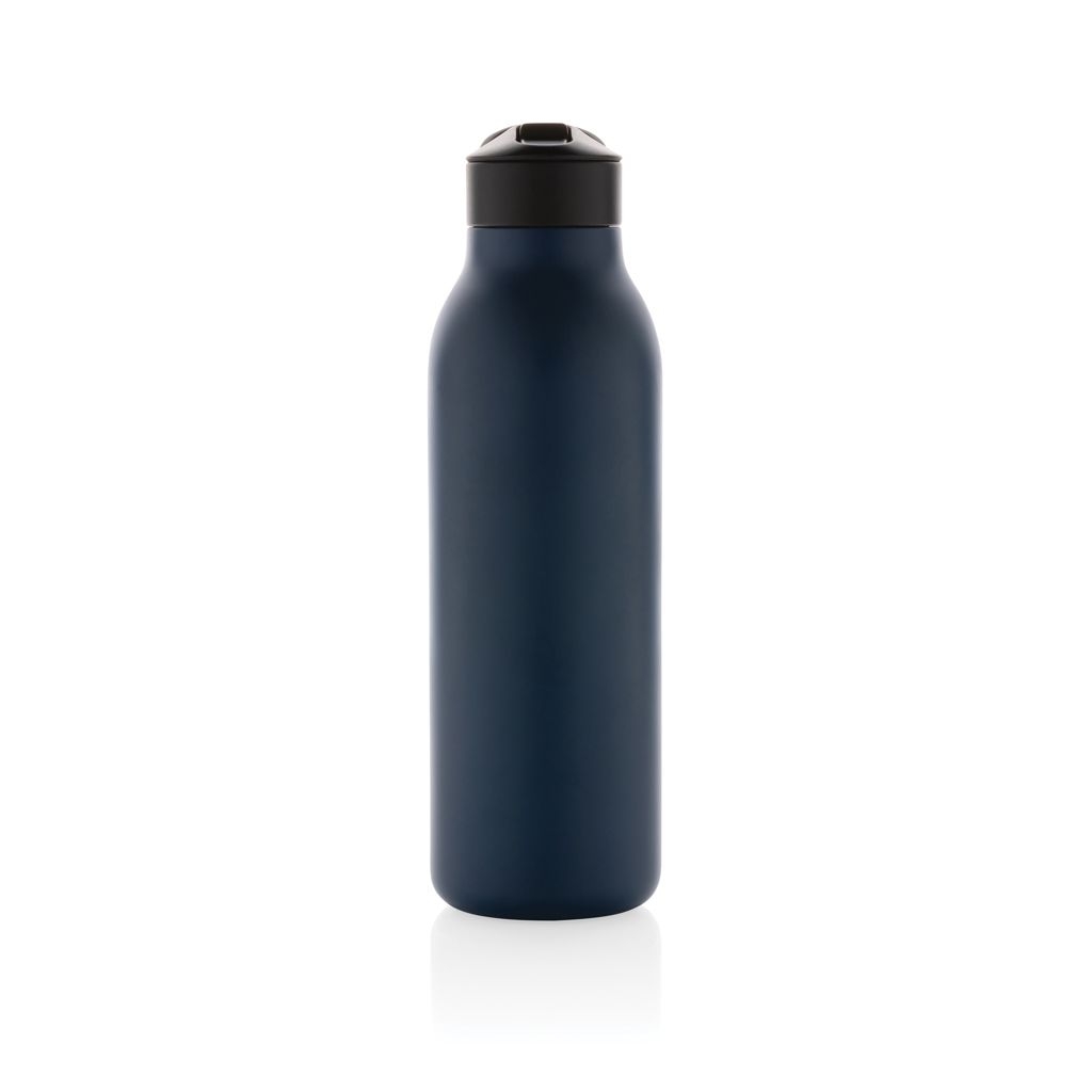 XDP438.08-0Avira Ara RCS Re-Steel Fliptop Wasserflasche 500ml_ navy blau