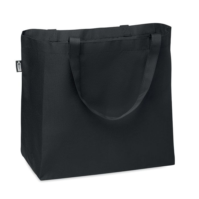 MO6134-03Fama Shopping Tasche 600D RPET_ schwarz