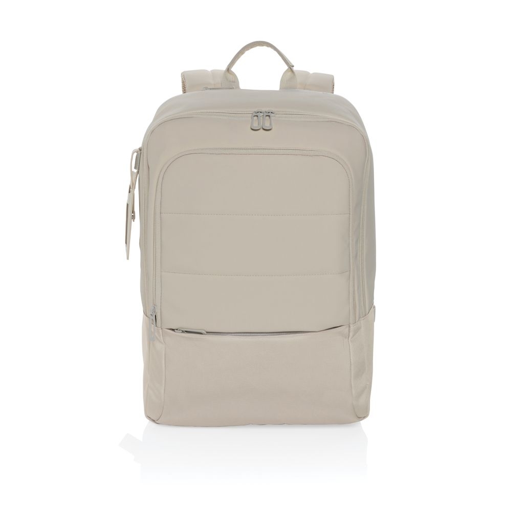 XDP763_28-2Armond AWARE™ RPET 15.6_ Deluxe Laptop-Rucksack_ beige