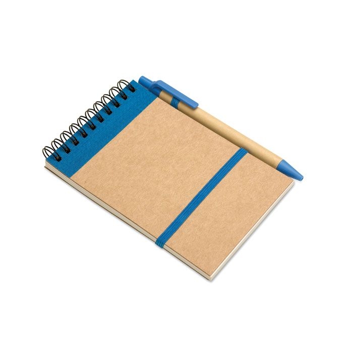 IT3789-04Sonora DIN A6 Notizbuch_ blau