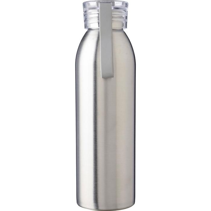 GI1171297-32Einwandige Edelstahl-Trinkflasche 650 ml Cindy_ silber