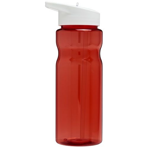 PF210049-13H2O Active® Base 650 ml Sportflasche mit Ausgussdeckel_ rot_weiss