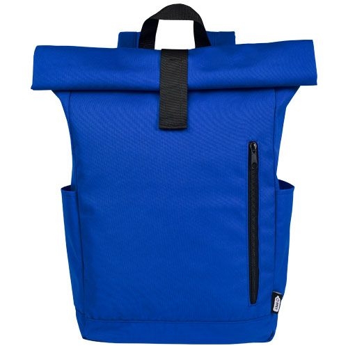 PF120659-2Byron 15_6_ GRS RPET Roll-Top Rucksack 18 L_ royalblau