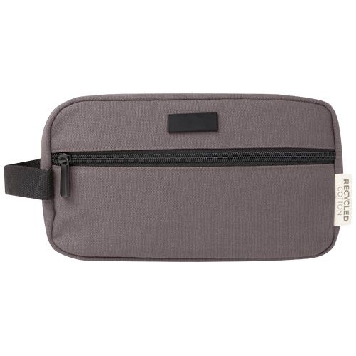 PF130041-3Joey Kosmetiktasche aus GRS recyceltem Canvas 3_5 L_ grau