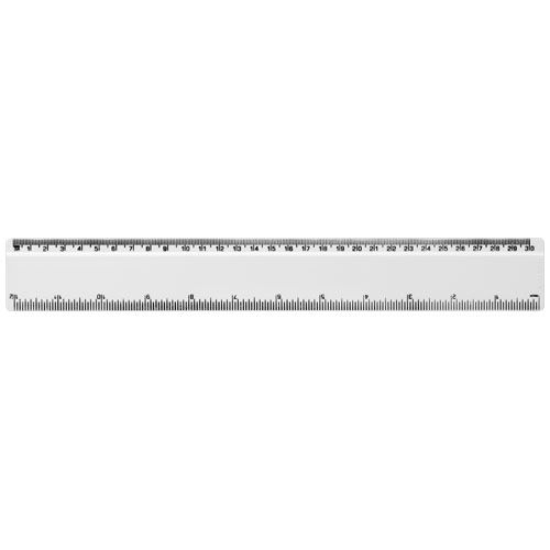 PF210535-6Renzo 30 cm Kunststofflineal_ weiss