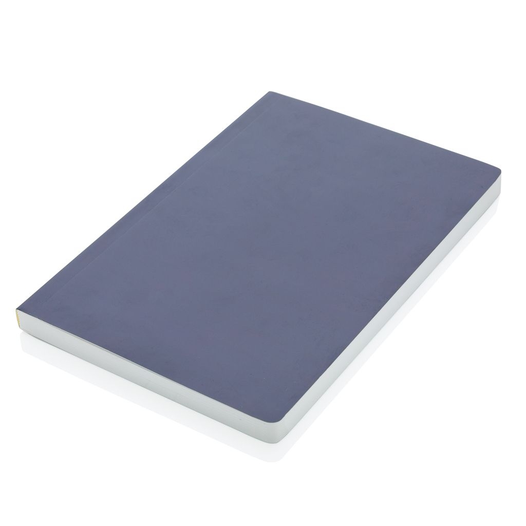 XDP774.21-5Impact Softcover A5 Notizbuch mit Steinpapier_ navy blau