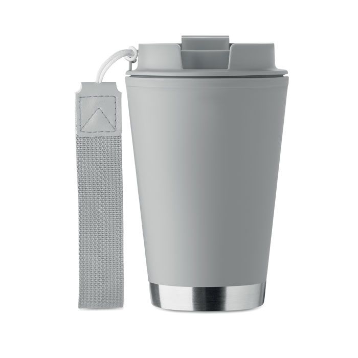 MO2596-07Topiz Doppelwandiger Becher 300 ml_ grau