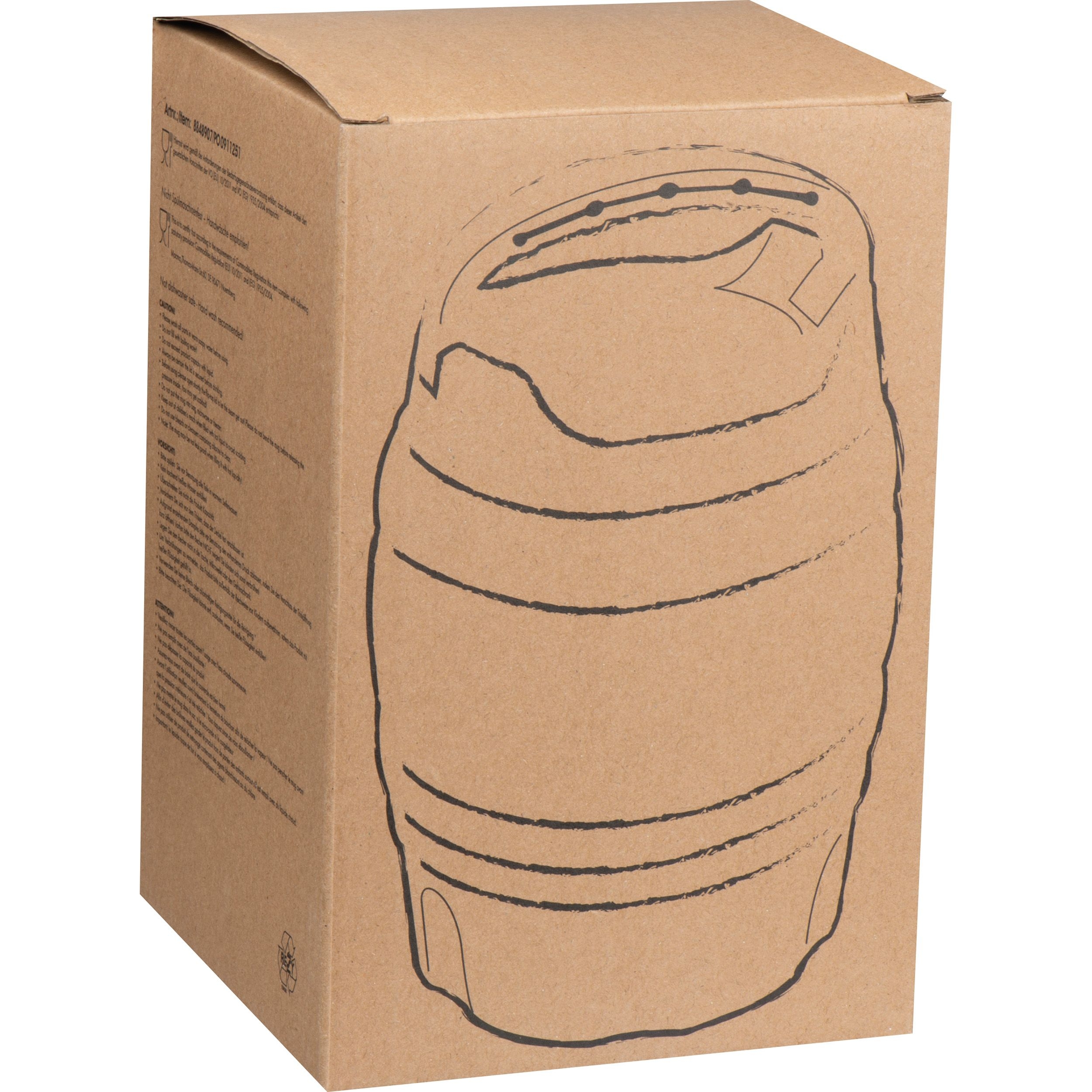 MA88489-07Lunch Box mit Tragehenkel_ 600ml GIOIA_ silbergrau