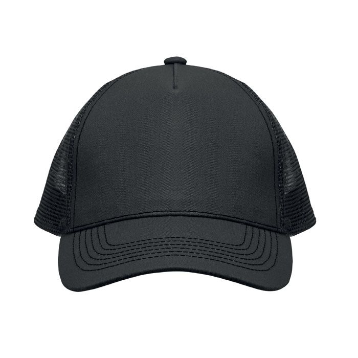 MO2986-03Blist Trucker Kappe 5 Panels_ schwarz