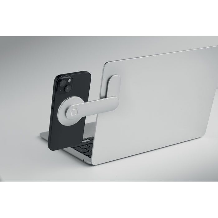 MO3160-14Screentach Magnetischer Smartphone-Halter_ silber