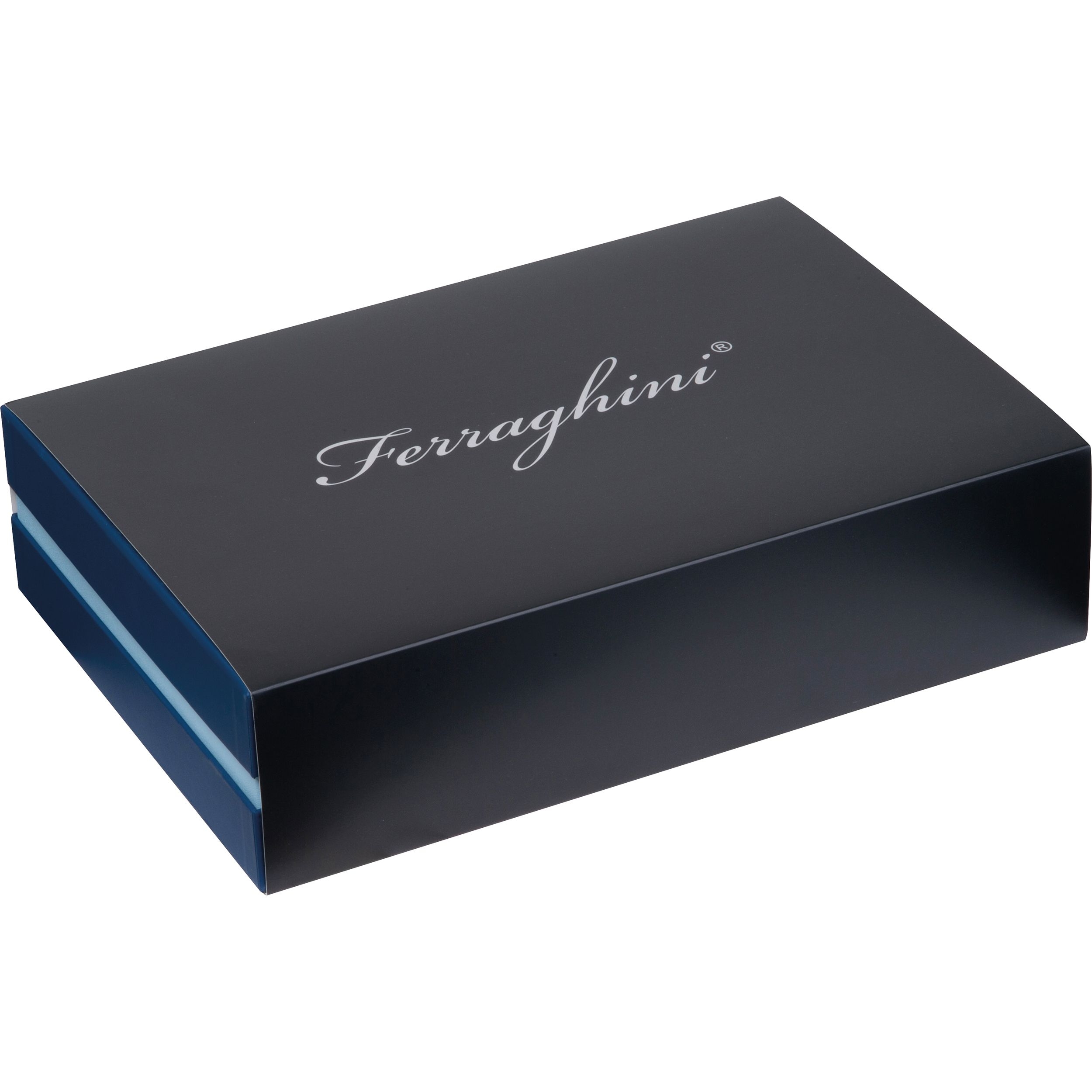 MAF254-04Ferraghini Set - Notizbuch_ Kugelschreiber und Trinkbecher KAMILA_ blau