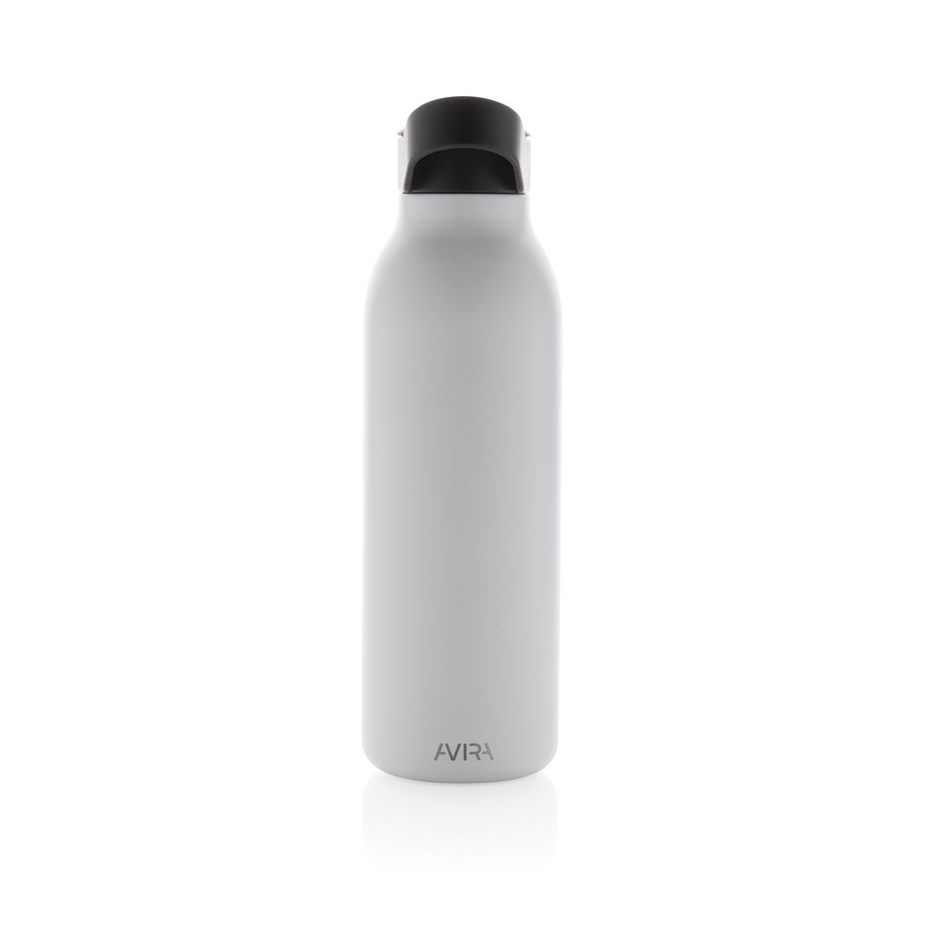 XDP438.08-3Avira Ara RCS Re-Steel Fliptop Wasserflasche 500ml_ weiss