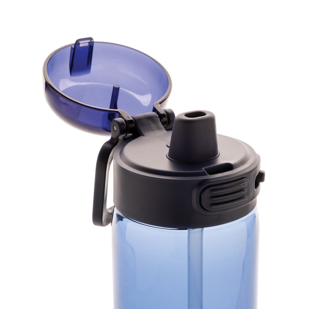 XDP437.70-25Sip'nLock RCS rPET auslaufsichere Sport-Trinkflasche 800ml_ navy blau
