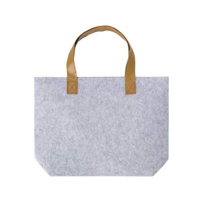 GI971805-27rPET-Filz-Einkaufstasche Hunter_ hellgrau