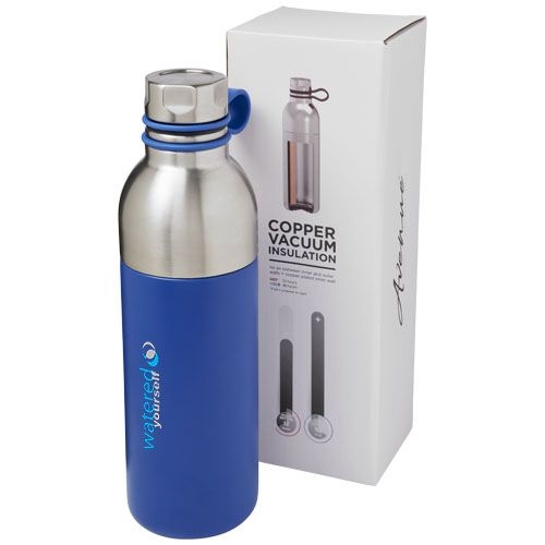 PF100588-4Koln 590 ml Kupfer-Vakuum Isolierflasche_ blau