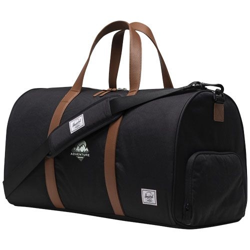PF120693-3Herschel Novel™ recycelte Reisetasche 43 L_ schwarz