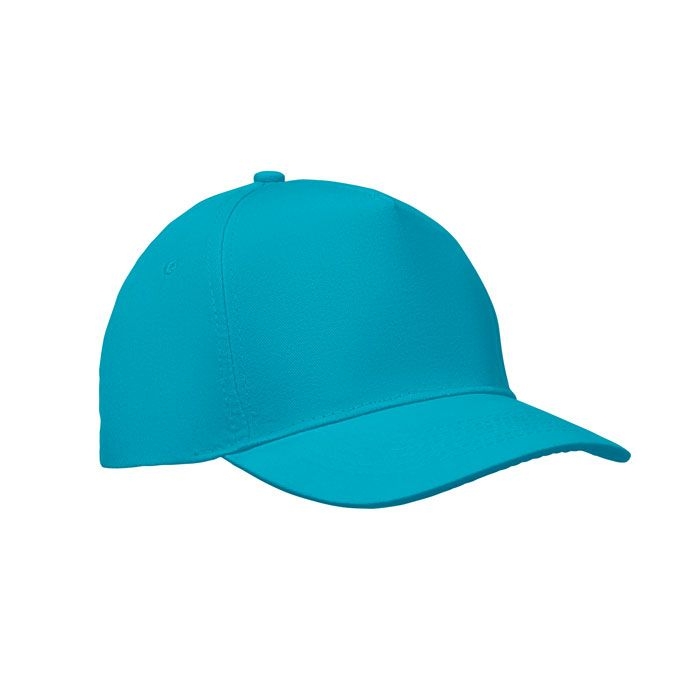 MO2345-12Sunny Baseball cap 5 panels 180gr_ tuerkis