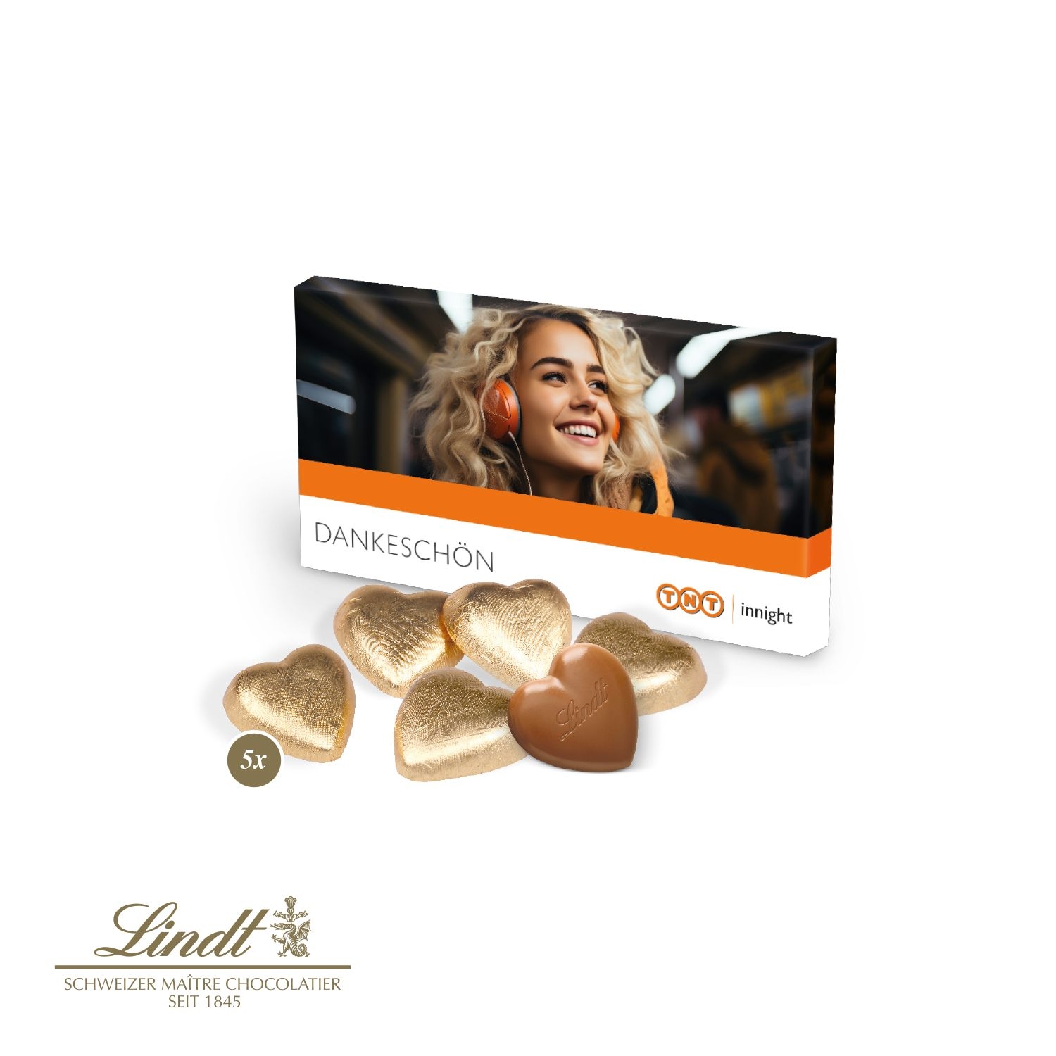 CD91001-01Praesentbox mit Lindt Schokoherzen_ Lindt Schokoherzen