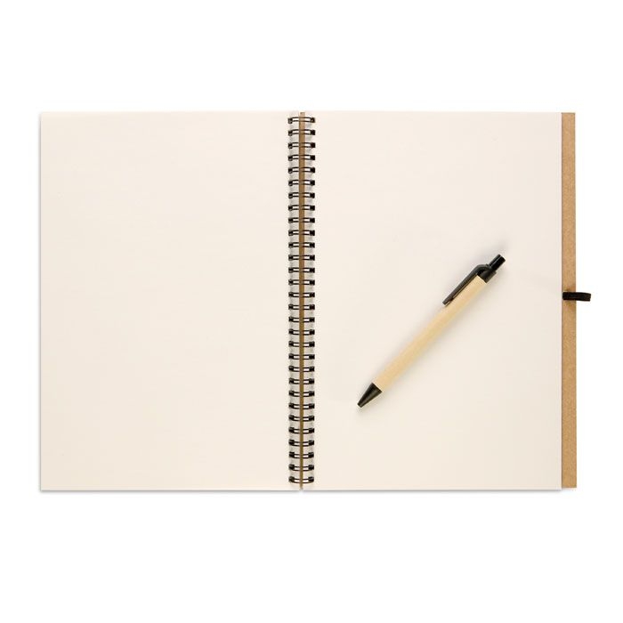 KC7013-03Bloquero Plus Recyceltes Notizbuch_ schwarz