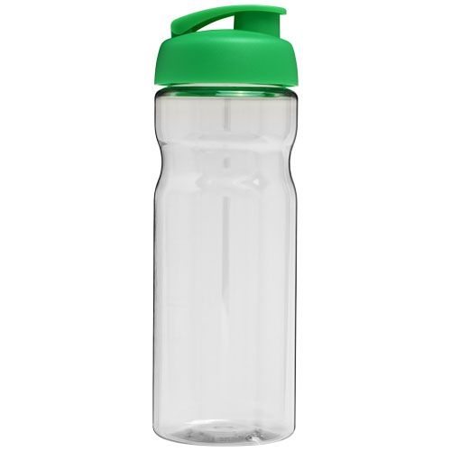 PF210045-7H2O Active® Base 650 ml Sportflasche mit Klappdeckel_ transparent_gruen