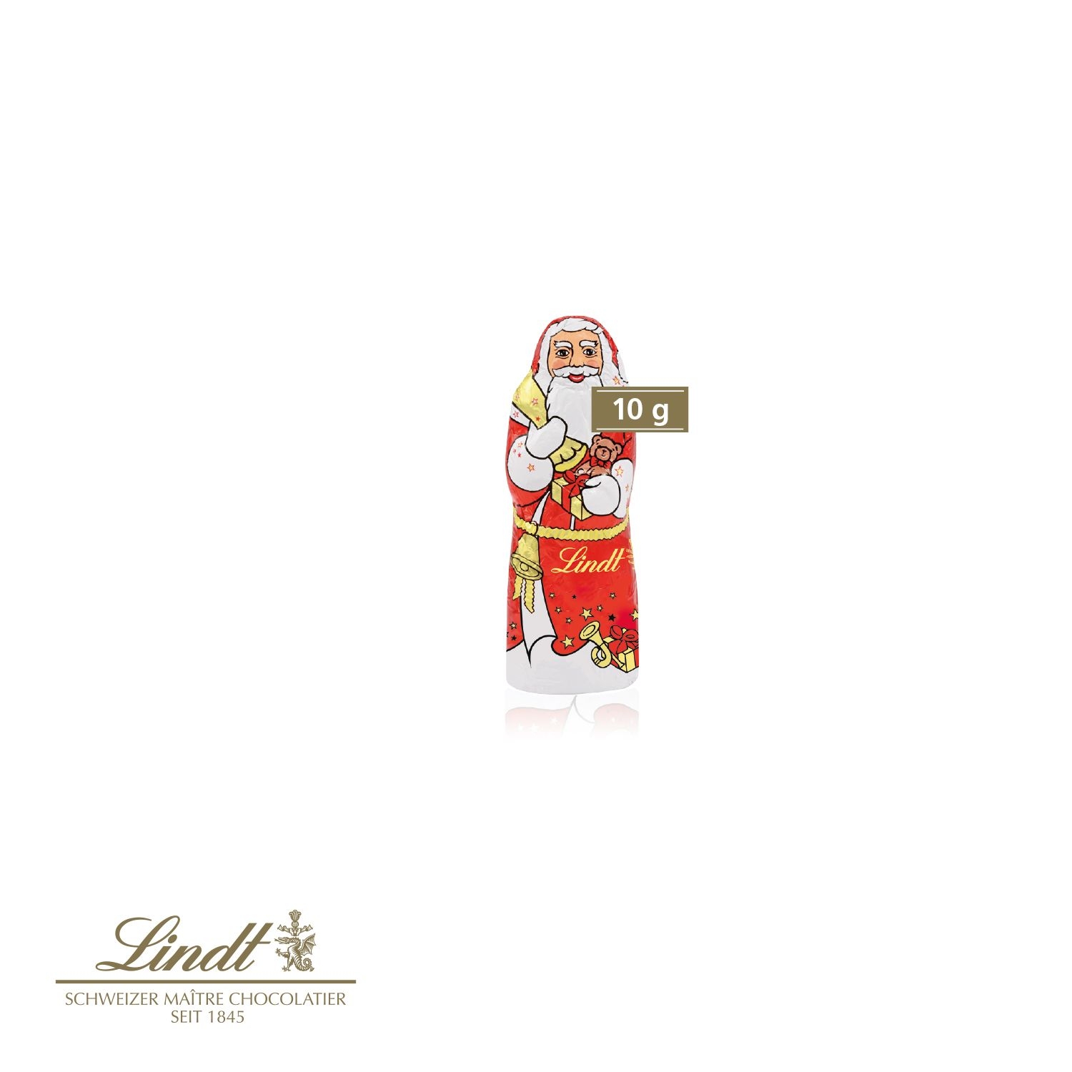 CD95401-01Weihnachtsbaum mit Nikolaus_ Lindt Weihnachtsmann