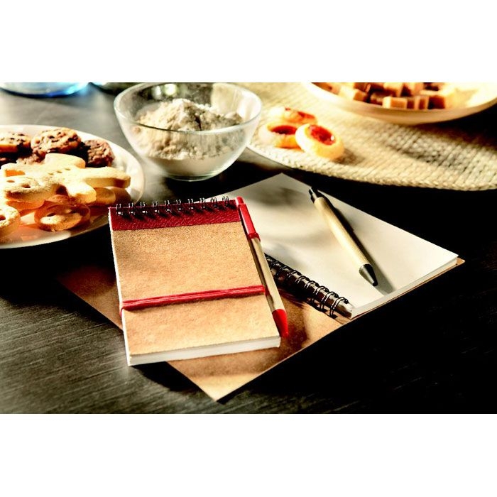 IT3789-05Sonora DIN A6 Notizbuch_ rot