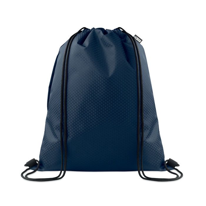 MO2920-04Daykit Beutel mit Kordelzug 420D RPET_ blau