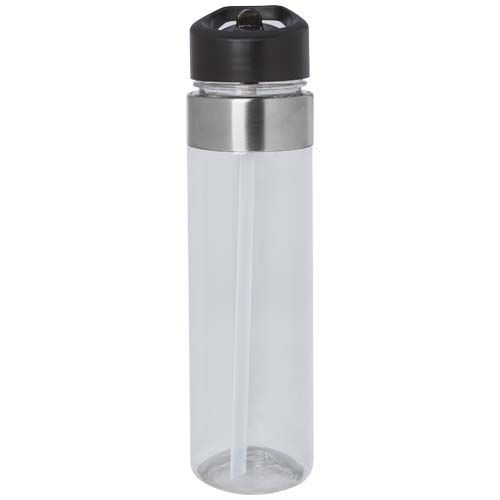 PF100824-1Dylan 650 ml Tritan Flasche mit Ausgussdeckel_ transparent klar