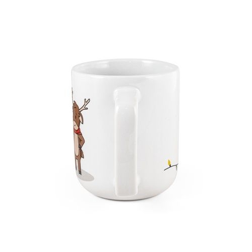ST94282-106REINDEER Keramikbecher_ weiss