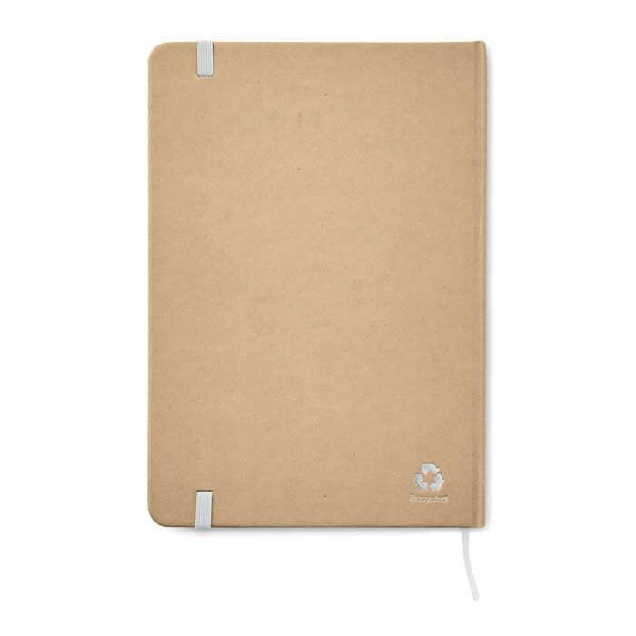 MO9684-06Everwrite DIN A5 Notizbuch recycelt_ weiss