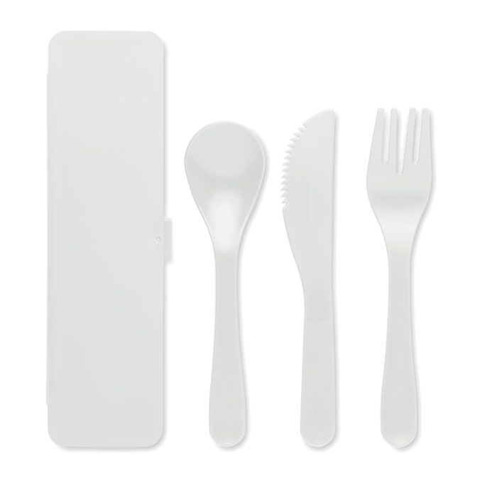 MO6661-06Rigata Besteck-Set PP_ weiss