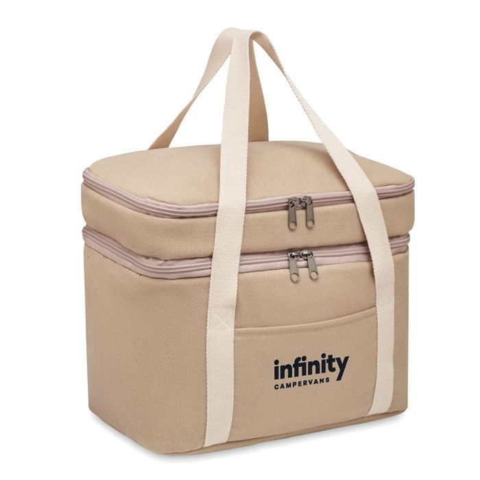 MO6868-13Kecil Top Kuehltasche Canvas_ beige