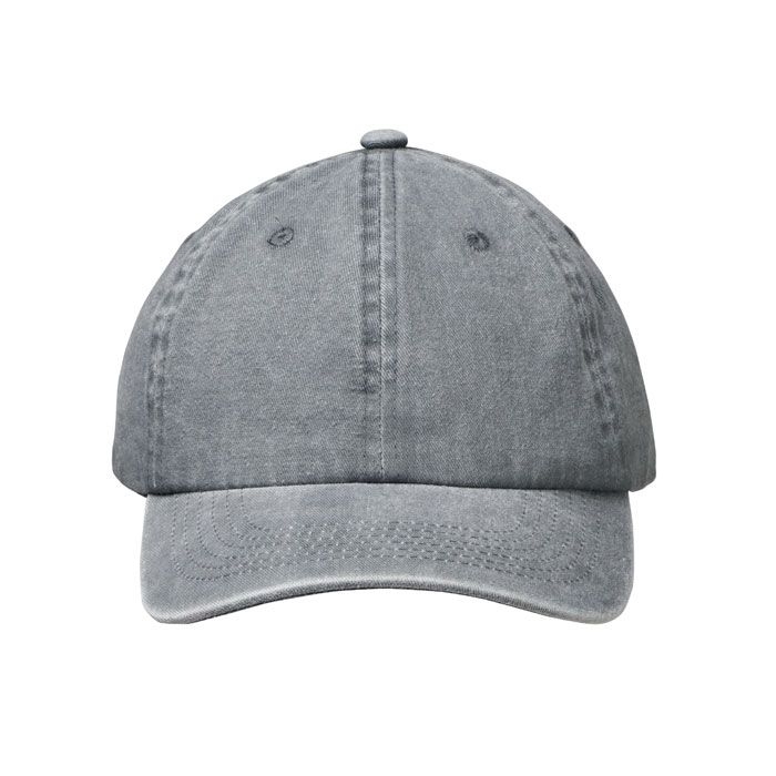 MO2542-07Beau Baseball Kappe 6 Panels_ grau