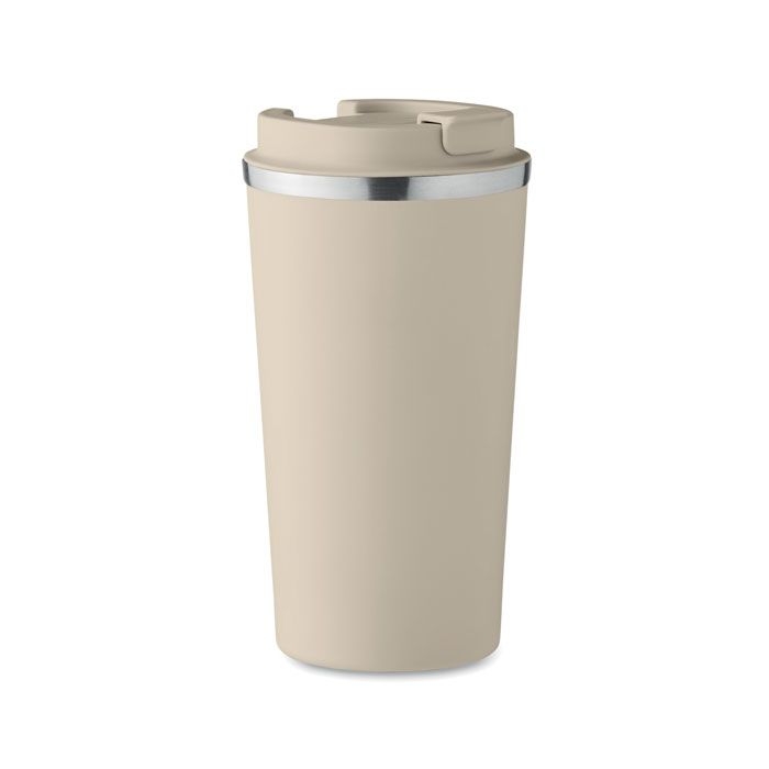 MO6579-13Brace _ Doppelwandiger Becher 510 ml_ beige
