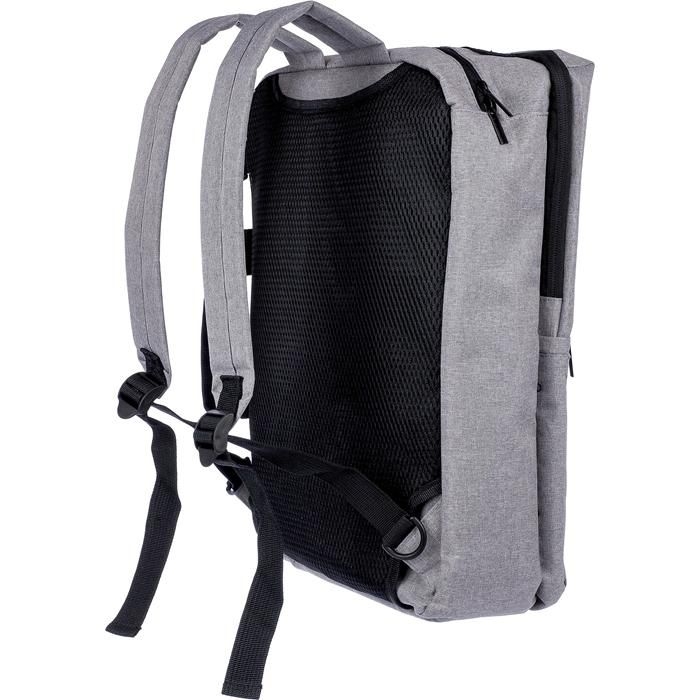 GI1148484-27rPET Polyester _300D_ Rucksack Mallory_ hellgrau