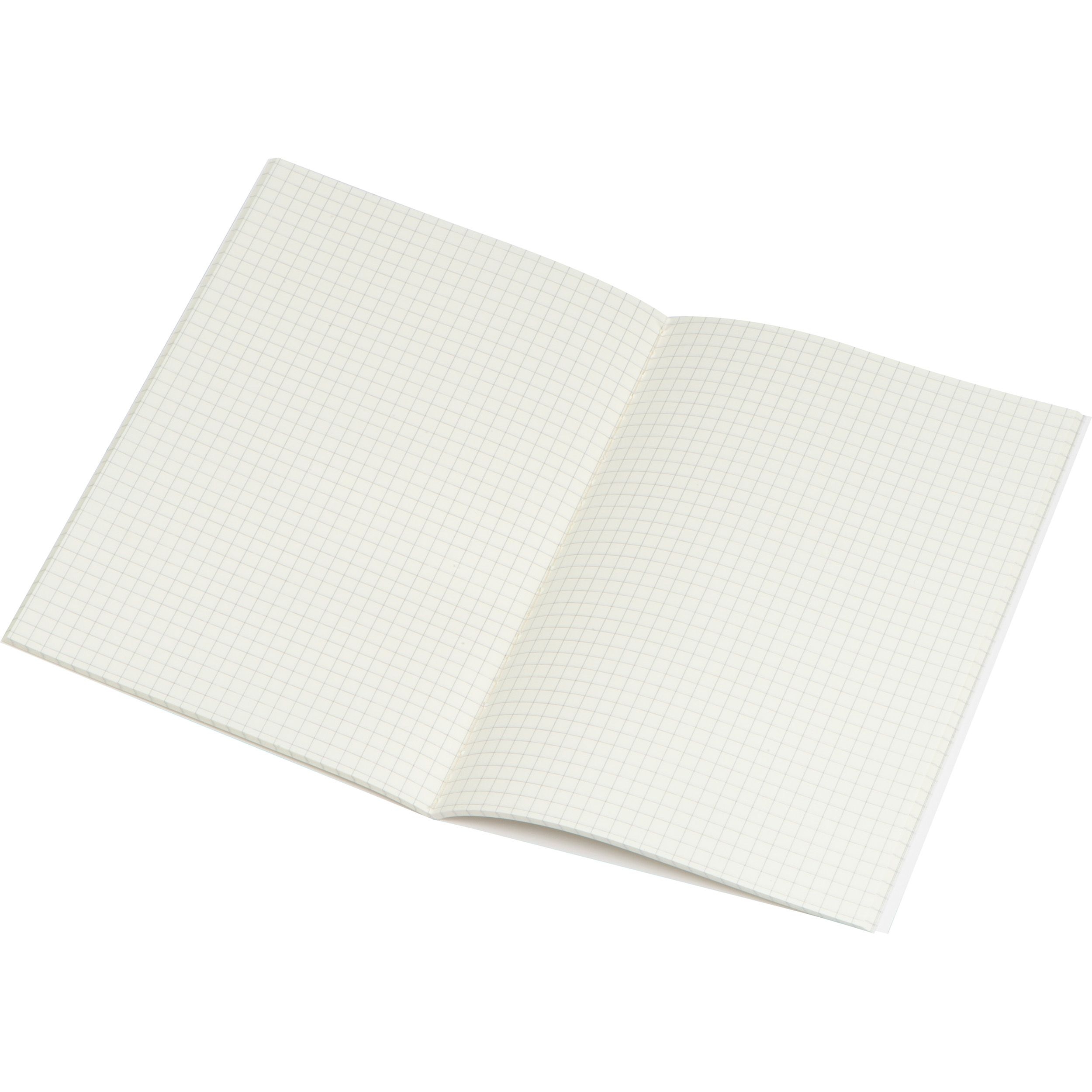 MA23258-09A5 Notizbuch mit karierten Blaettern SILAS_ gruen