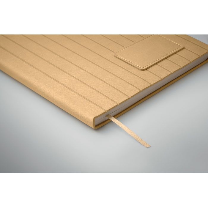 MO2663-13Tintray DIN A5 Smokey Notizbuch PU_ beige