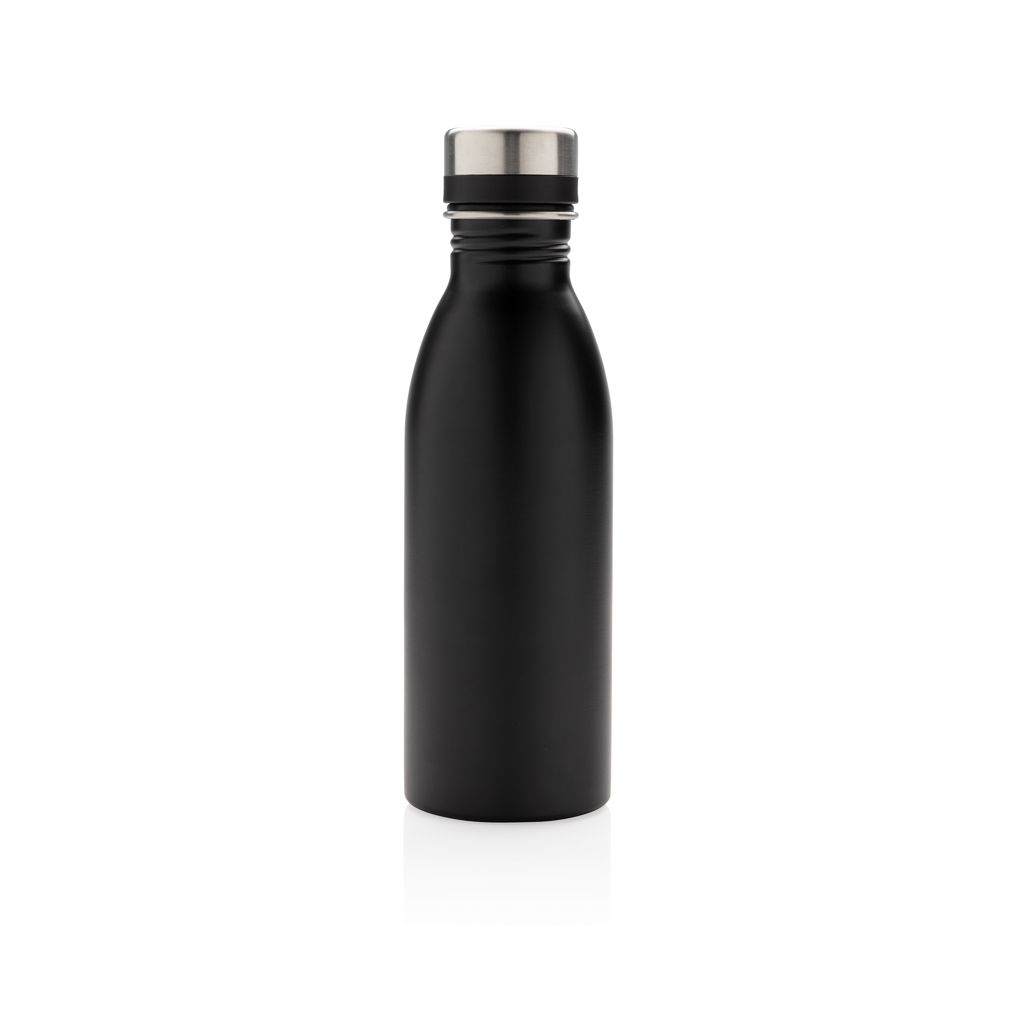 XDP435.71-1Deluxe Wasserflasche aus RCS recyceltem Stainless-Steel_ schwarz
