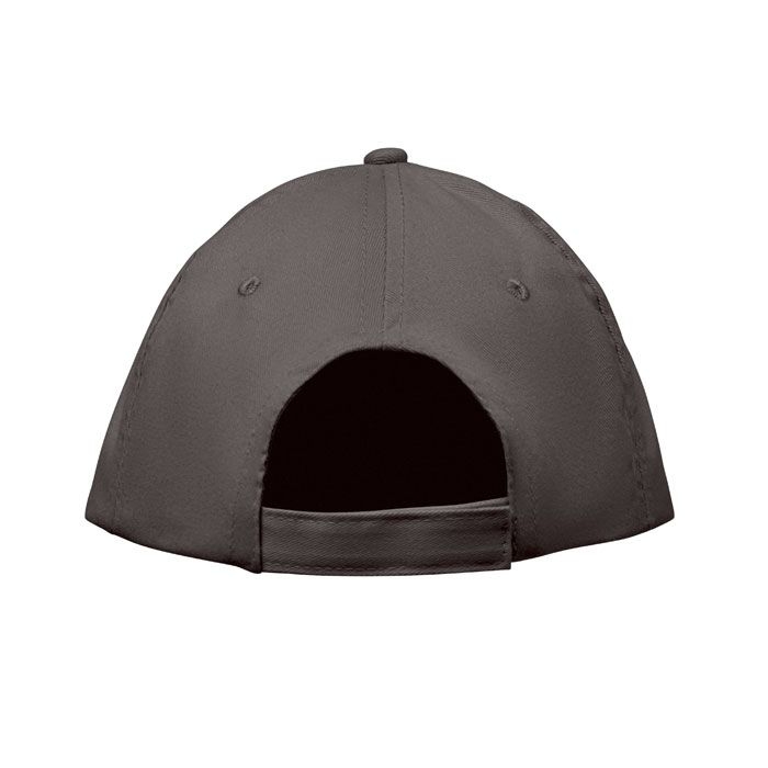 MO2345-15Sunny Baseball cap 5 panels 180gr_ steingrau