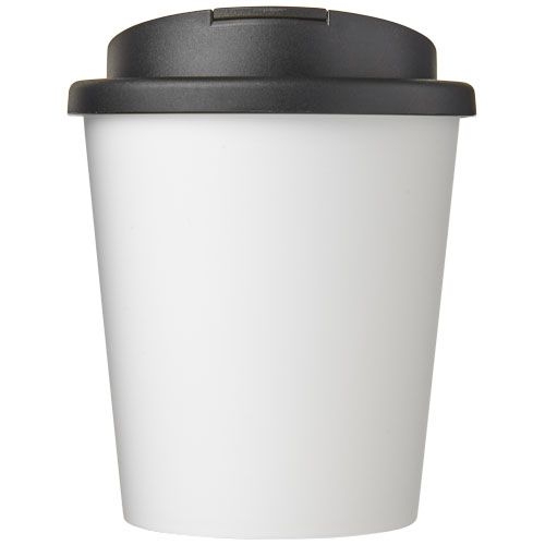 PF210699-1Americano® Espresso 250 ml Isolierbecher mit auslaufsicherem Schraubverschluss_ weiss_schwarz