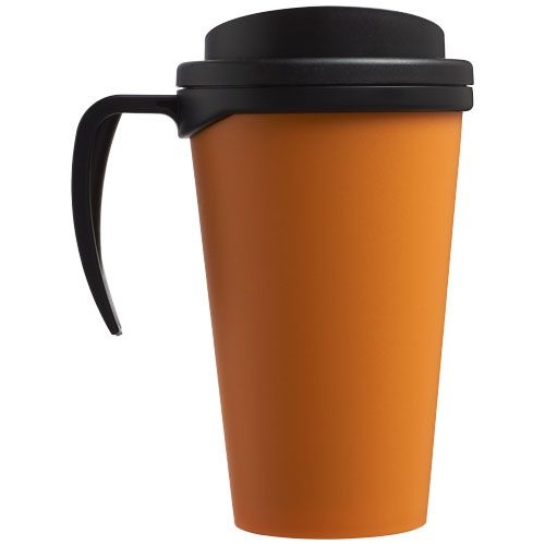 PF210004-24Americano® Grande 350 ml Isolierbecher_ orange_schwarz