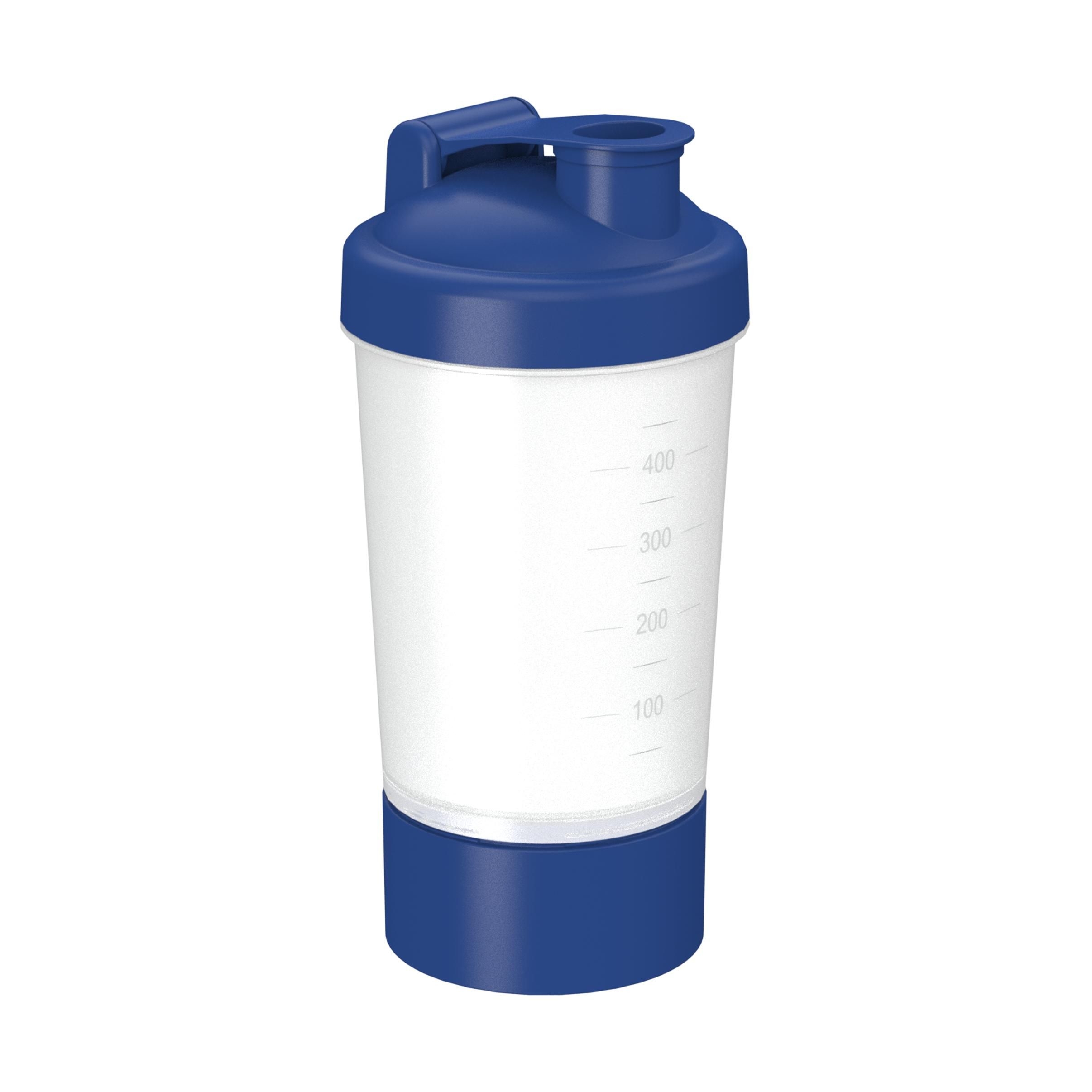 EL01855-3Shaker _Protein_ Pro 1_ 0_40 l_ transparent_ standard-blau